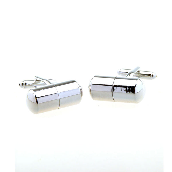 Plain Colour Metal Cufflinks