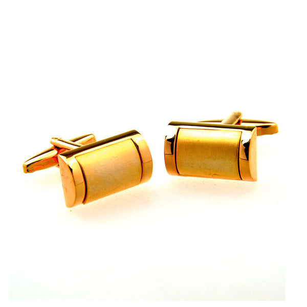 Plain Colour Metal Cufflinks