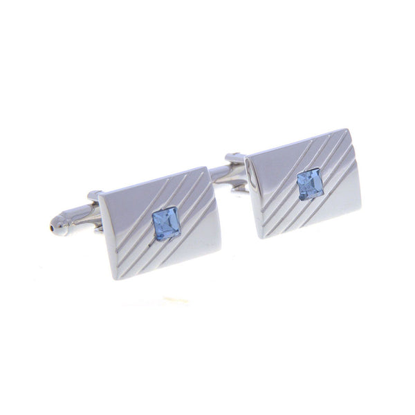 Crystal Zircon Cufflinks