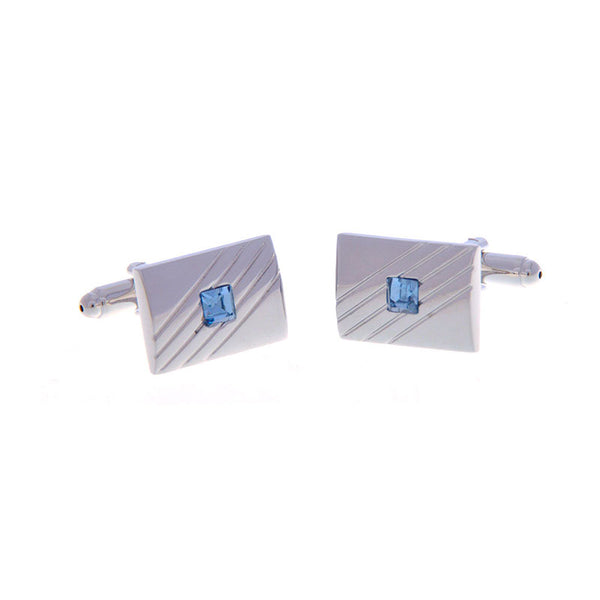 Crystal Zircon Cufflinks