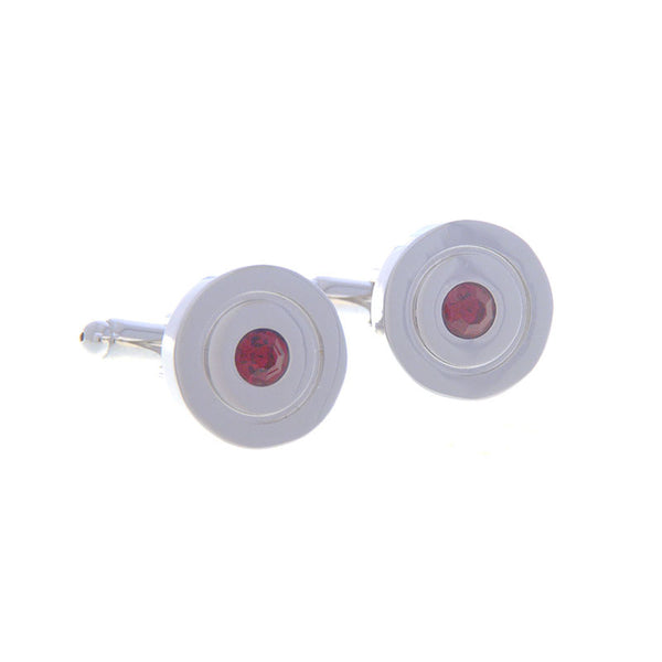 Crystal Zircon Cufflinks