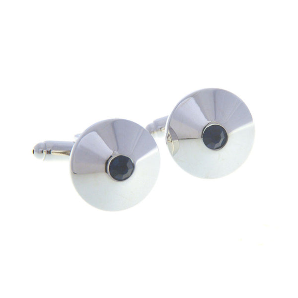 Crystal Zircon Cufflinks