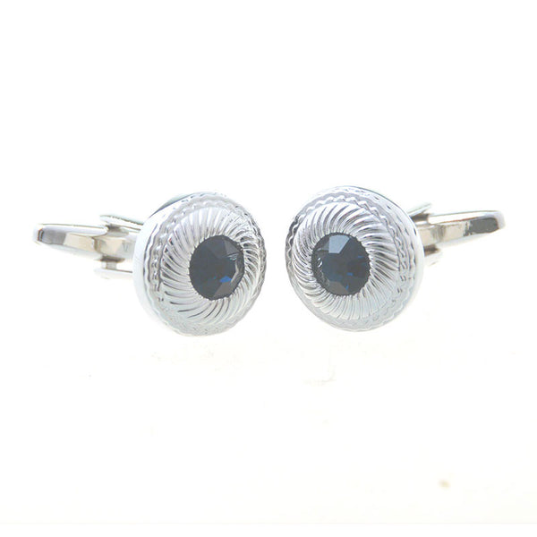 Crystal Zircon Cufflinks