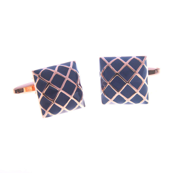 Enamel Dropping Glue Cufflinks