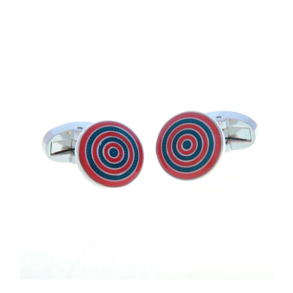 Enamel Dropping Glue Cufflinks