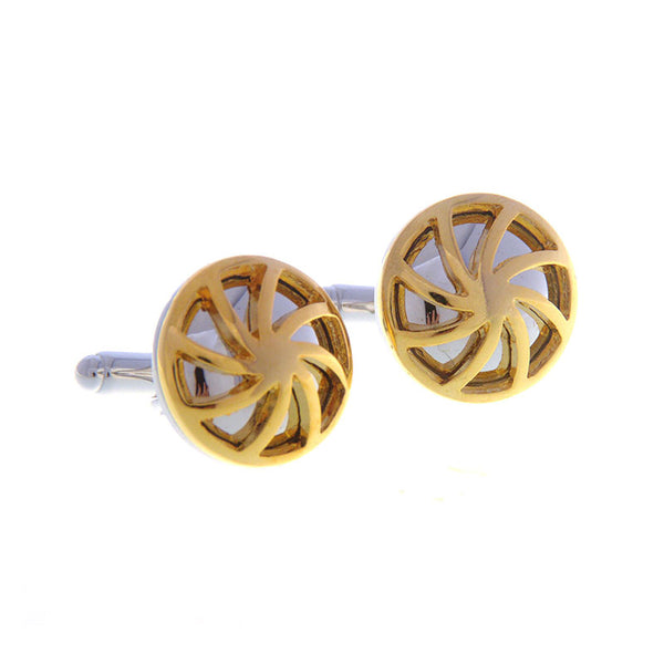 Plain Colour Metal Cufflinks