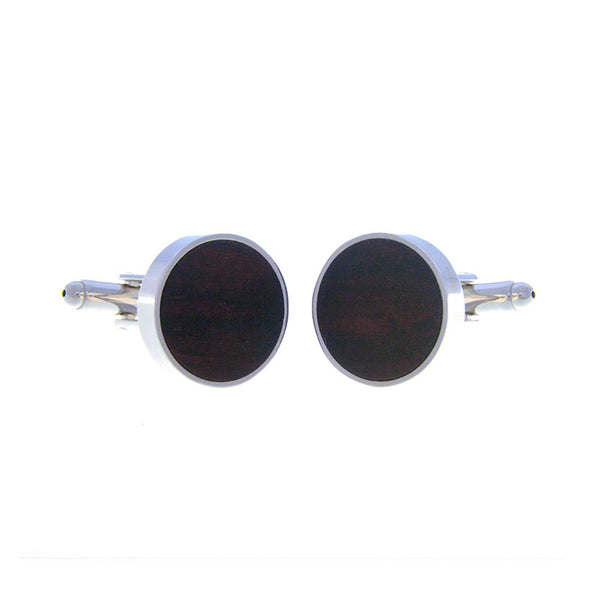 Natural Solid Wood Cufflinks