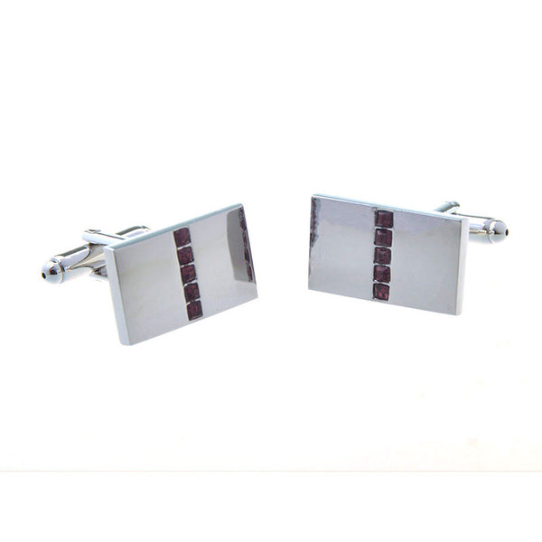 Crystal Zircon Cufflinks