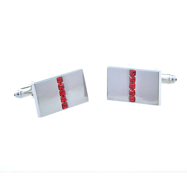 Crystal Zircon Cufflinks