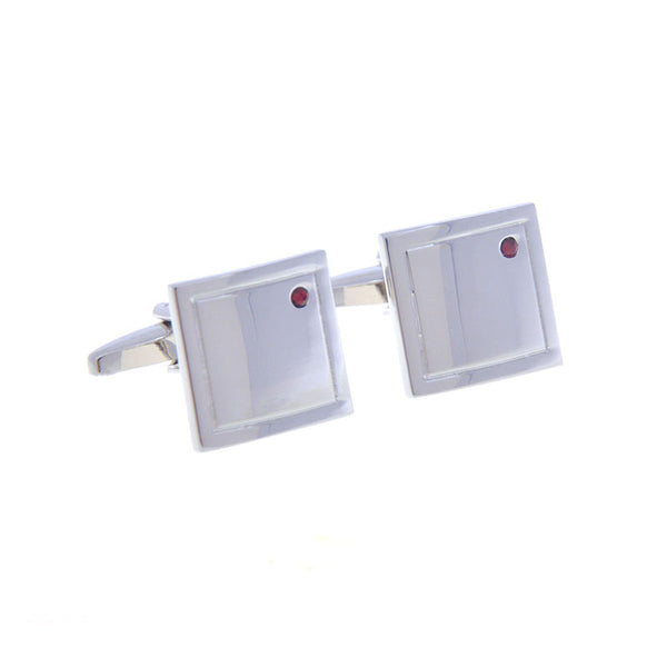 Crystal Zircon Cufflinks