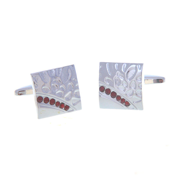 Crystal Zircon Cufflinks