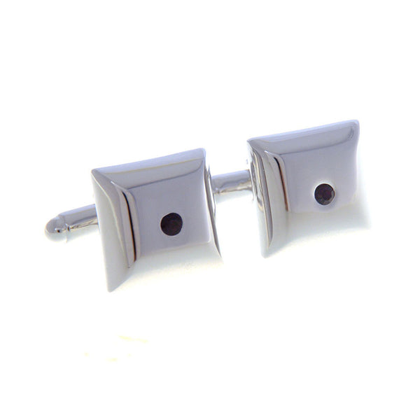 Crystal Zircon Cufflinks