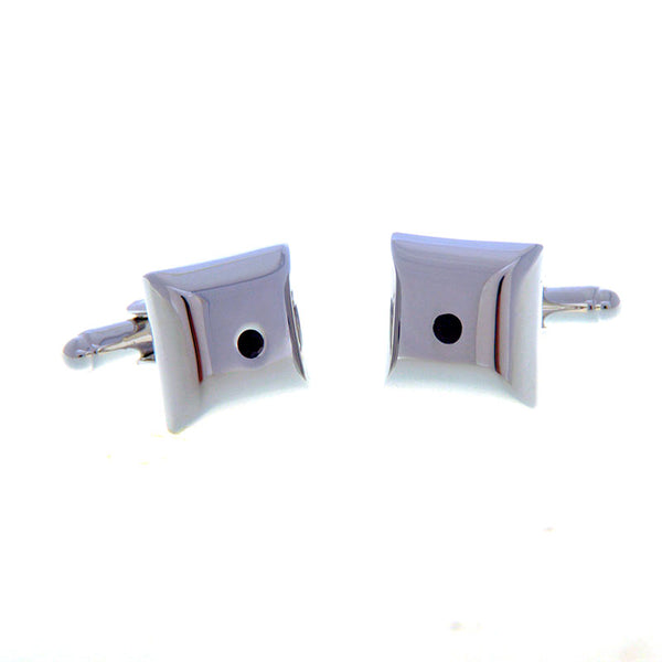 Crystal Zircon Cufflinks