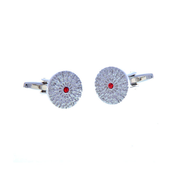 Crystal Zircon Cufflinks