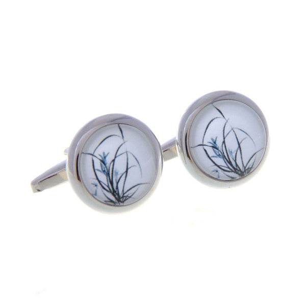 Cateye Glass Cufflinks