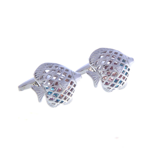 Crystal Zircon Cufflinks