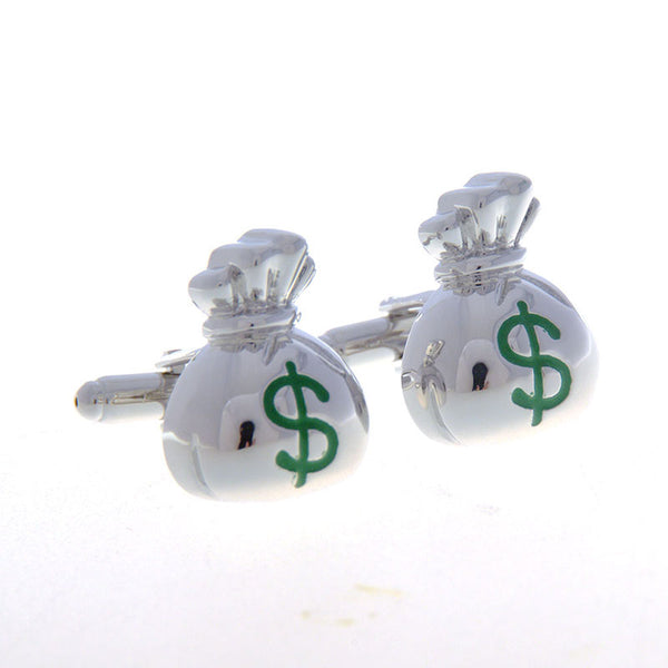 Cartoon Anime Enamel Dropping Glue Cufflinks