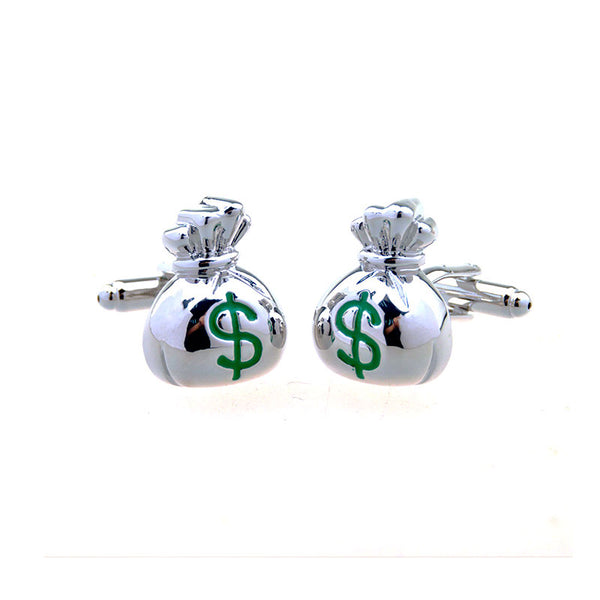 Cartoon Anime Enamel Dropping Glue Cufflinks