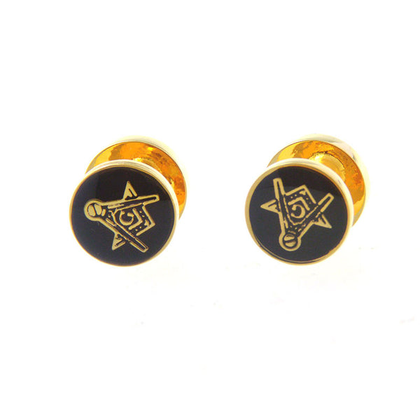 Enamel Dropping Glue Collar Studs