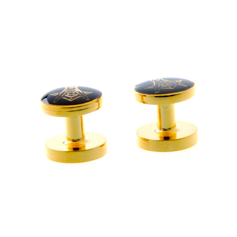 Enamel Dropping Glue Collar Studs