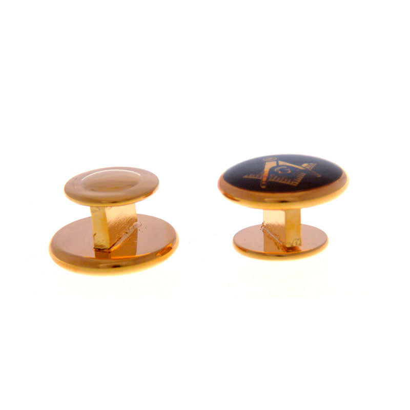 Enamel Dropping Glue Collar Studs