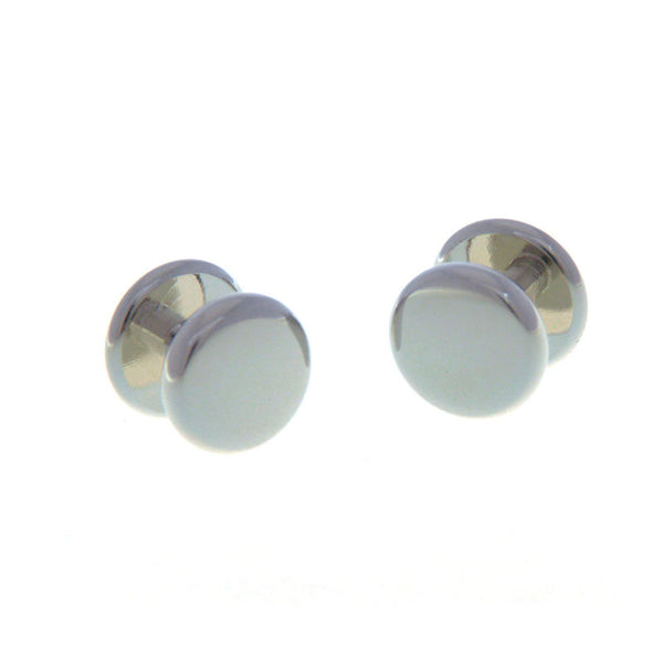 Plain Colour Metal Collar Studs