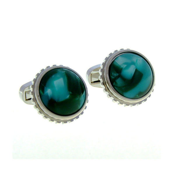 Cateye Glass Cufflinks