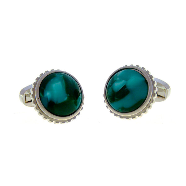 Cateye Glass Cufflinks