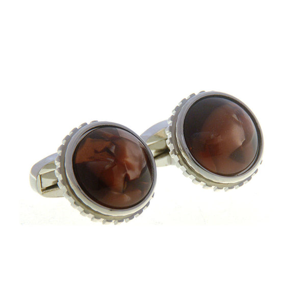 Cateye Glass Cufflinks