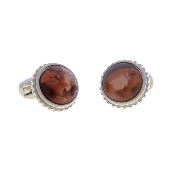 Cateye Glass Cufflinks