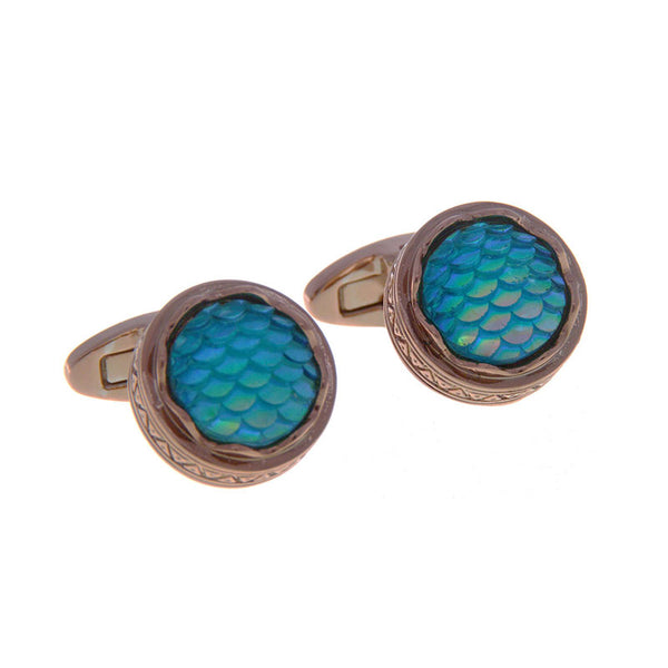 Cateye Glass Cufflinks