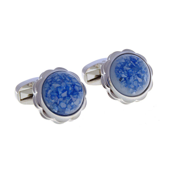 Shells Agate Cufflinks