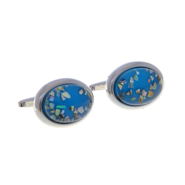 Shells Agate Cufflinks