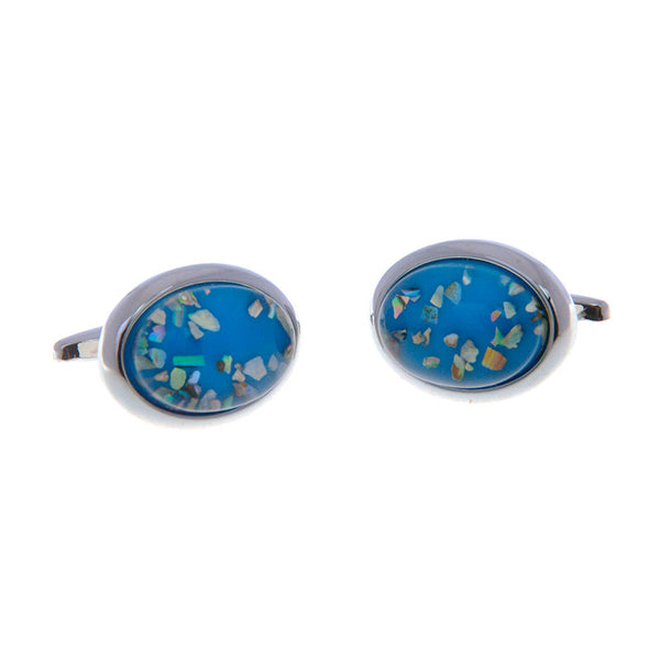 Shells Agate Cufflinks