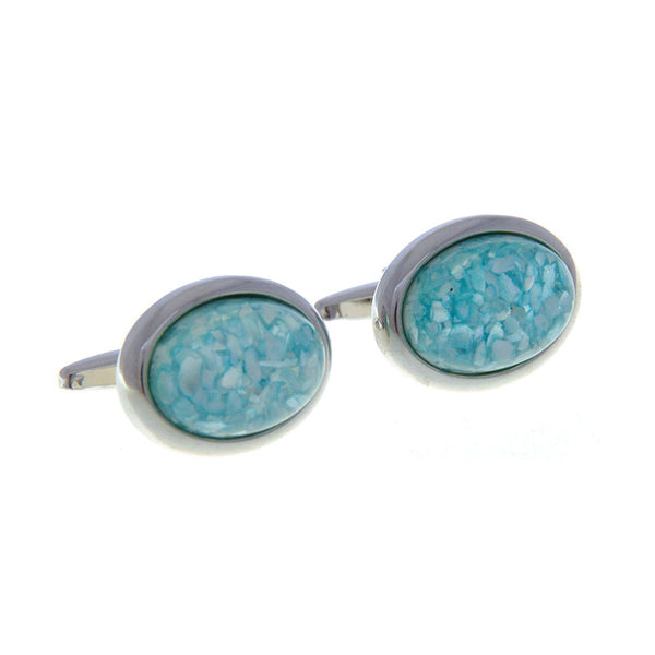 Shells Agate Cufflinks