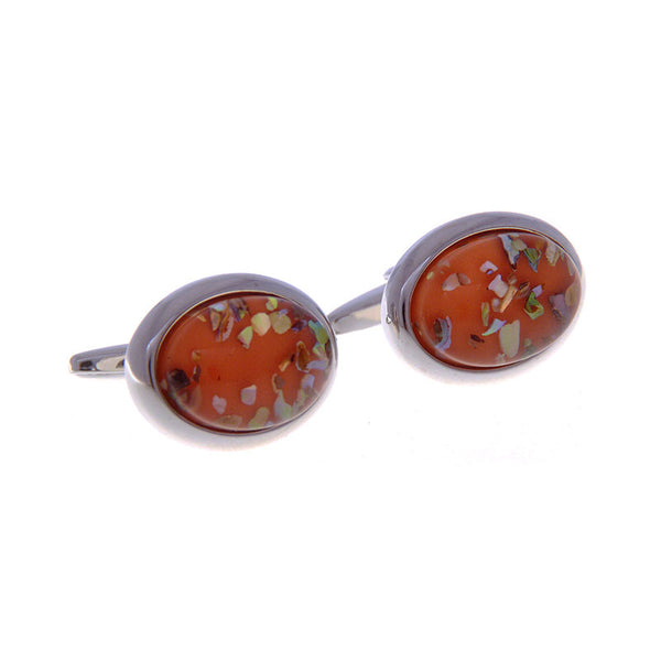 Shells Agate Cufflinks