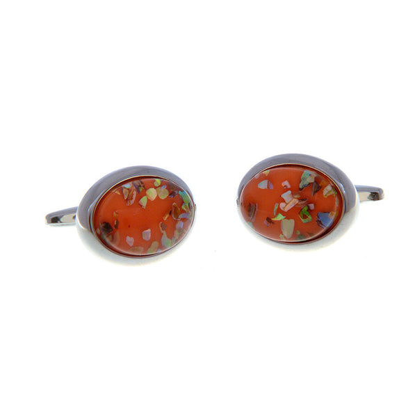 Shells Agate Cufflinks