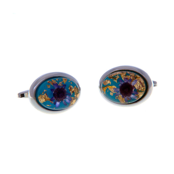 Shells Agate Cufflinks