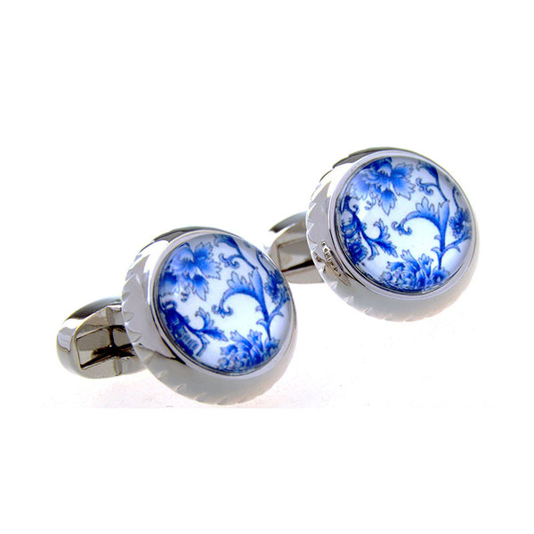 Cateye Glass Cufflinks