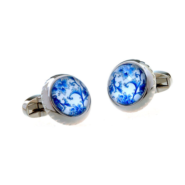 Cateye Glass Cufflinks