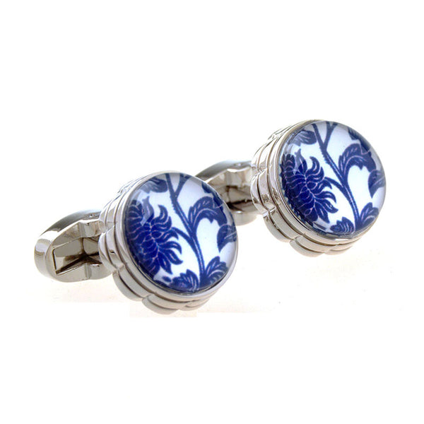 Cateye Glass Cufflinks