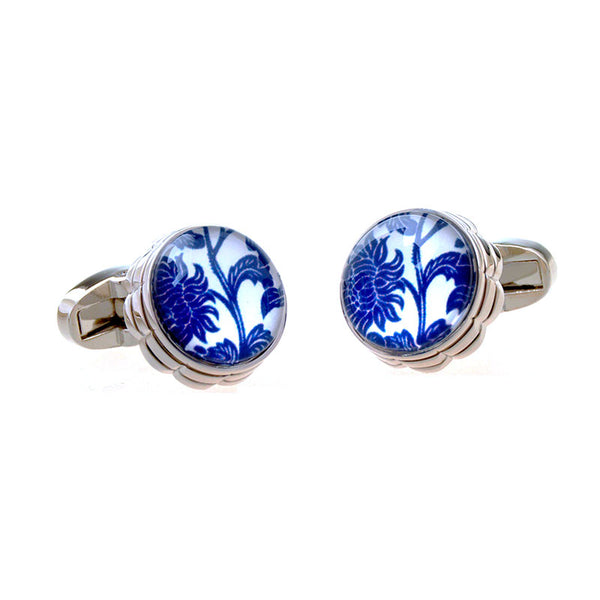 Cateye Glass Cufflinks