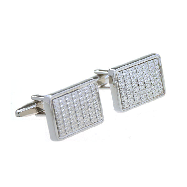 Plain Colour Metal Cufflinks