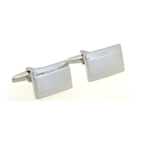 Plain Colour Metal Cufflinks