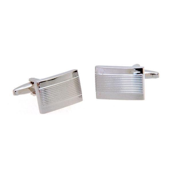 Plain Colour Metal Cufflinks