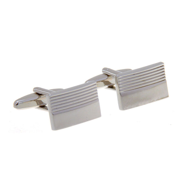 Plain Colour Metal Cufflinks