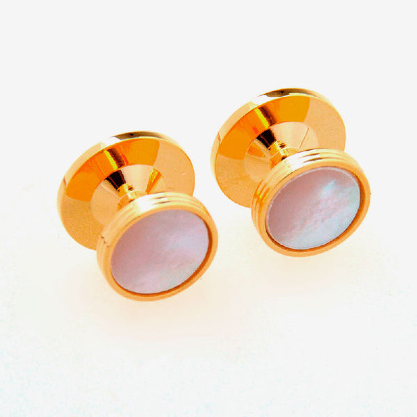 Shells Agate Collar Studs