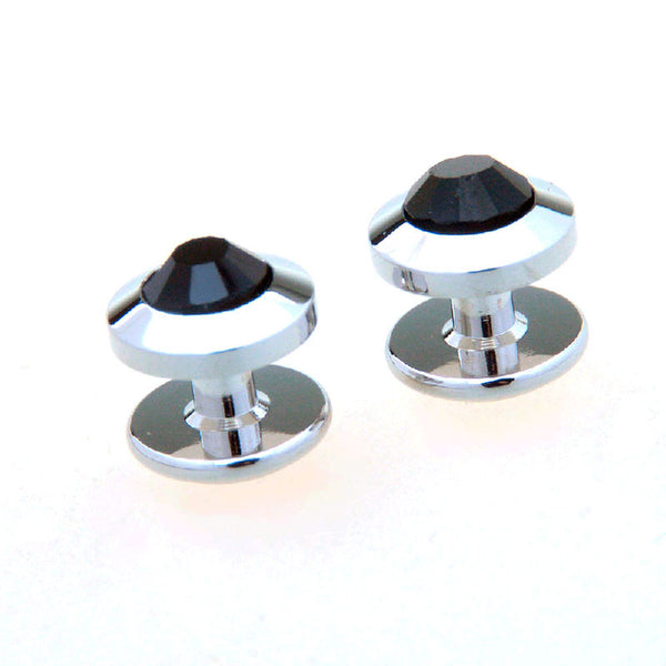 Crystal Zircon Collar Studs