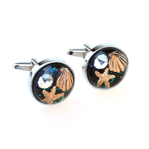 Cateye Glass Cufflinks