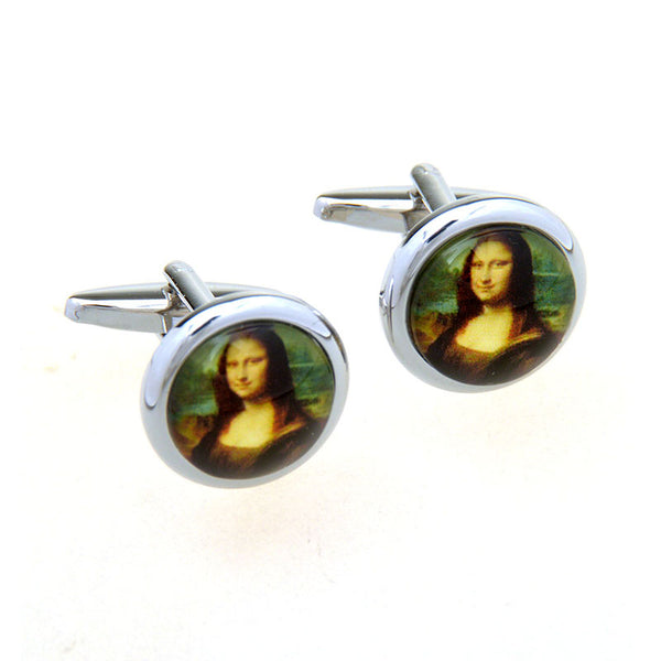 Cateye Glass Cufflinks